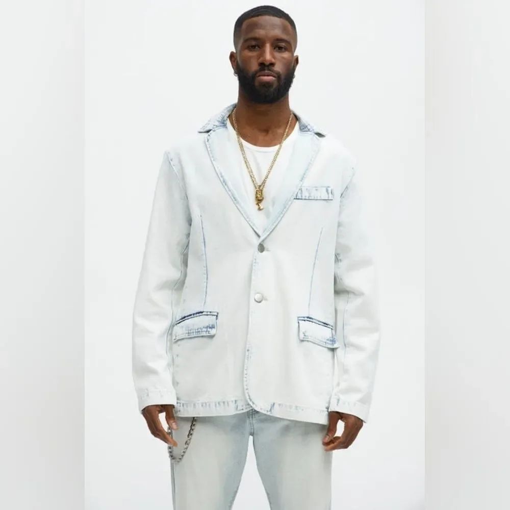 Congreve 🎁 Lightwash Denim Blazer
